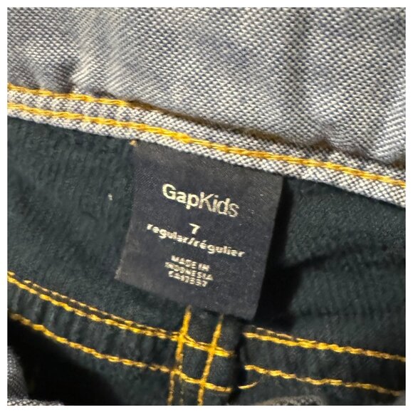 Gap Kids ~ Navy Corduroy Pants ~ Size 7 Regular - Picture 3 of 6